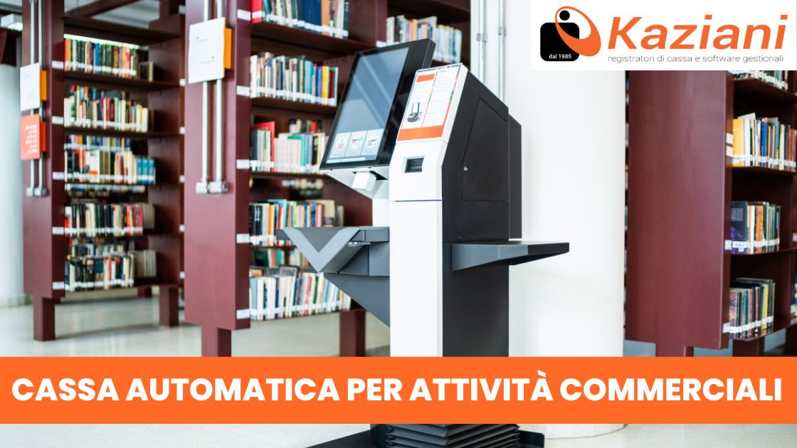 Cassa automatica per attività commerciale